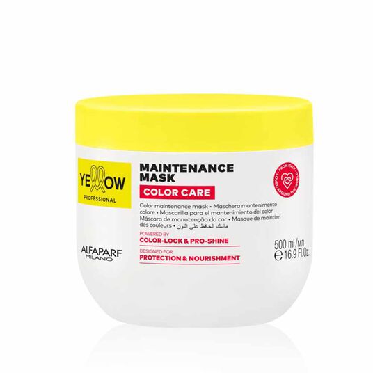 Yellow Professional Color Care Maintenance Mask 500ml