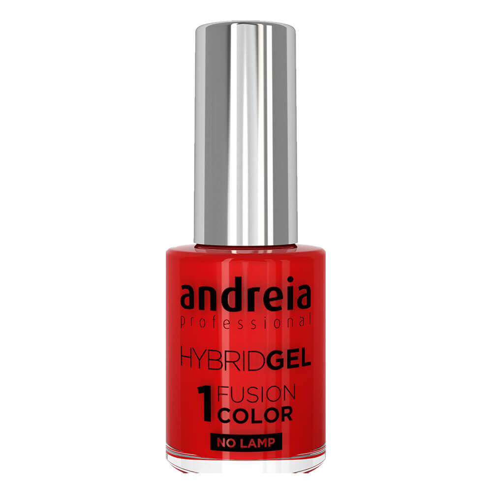 Andreia Professional Hybrid Gel Nail Polish - Fusion Color H72 Hot Red, 10.5ml