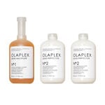 Olaplex Salon Intro Kit, No. 1 Bond Multiplier + 2x  Bond Perfector No. 2, 525ml