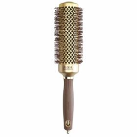 Olivia Garden Expert Blowout Round Hair Brush Speed Gold & Brown 45mm