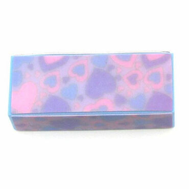 Beauty Express Four Way Buffing Block Heart Pattern