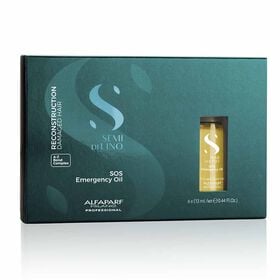 Alfaparf Milano Semi Di Lino Reconstruction SOS Emergency Oil (6x13ml)