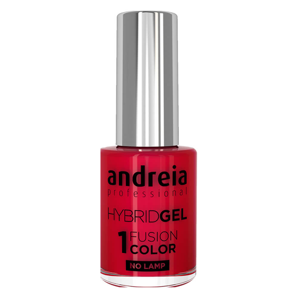 Andreia Professional Hybrid Gel Nail Polish - Fusion Color H34 Scarlet Red, 10.5ml