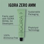 Schwarzkopf Professional Igora Zero AMM 1-0 Black Natural 60ml