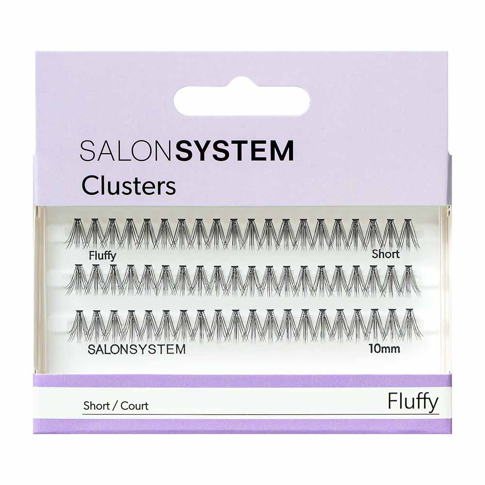Salon System Individual Lash Clusters Fluffy - Short