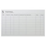 S-PRO Tint Record Cards, 1-pack