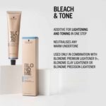 Schwarzkopf Professional BlondMe Bleach & Tone Permanent Hair Colour - Ash 60ml