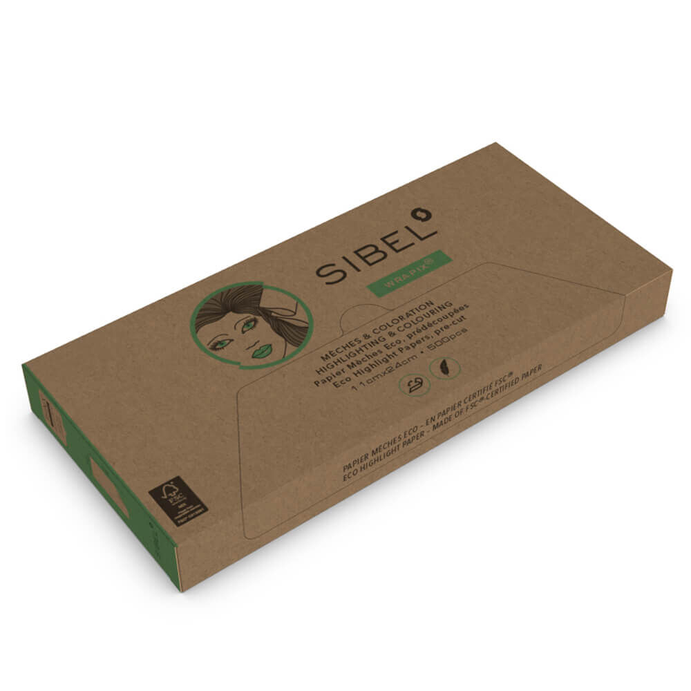 Sibel Wrapix Eco Highlight Pre-Cut Papers, Large, 11x24cm, Pack of 500