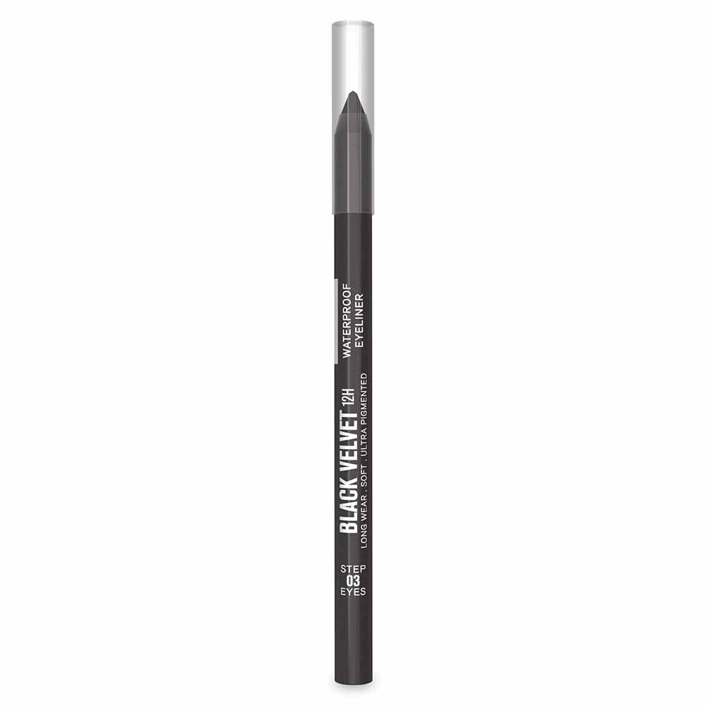 Andreia Professional Black Velvet 12H, Waterproof Eyeliner - Black 0.31g
