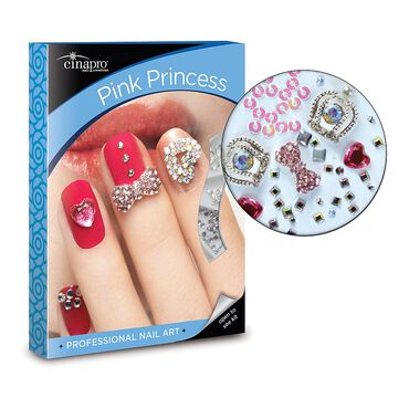 Cina Pink Princess Nail Art Kit