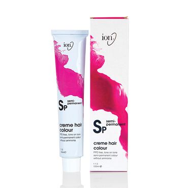 Ion Semi Permanent Hair Colour 5 20 Light Intense Violet Brown 100ml Semi Demi Permanent Hair Colour Salon Services