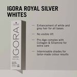Schwarzkopf Professional Igora Royal Silver Whites Permanent Hair Colour - Silver 60ml
