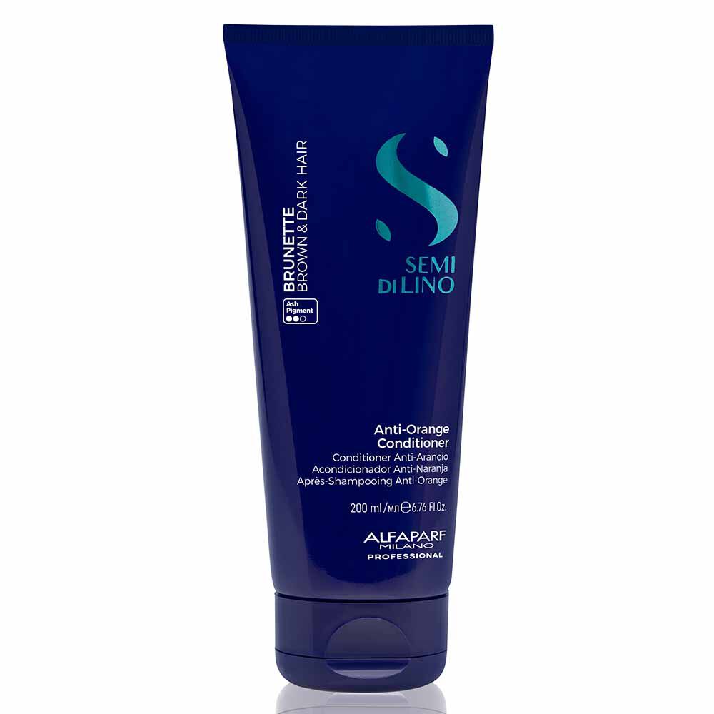 Alfaparf Milano Semi Di Lino Brunette Anti-Orange Conditioner 200ml