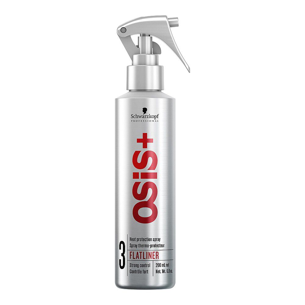 Schwarzkopf Professional Osis Flatliner Heat Protection Spray | Blow Dry & Protection | Salon Services