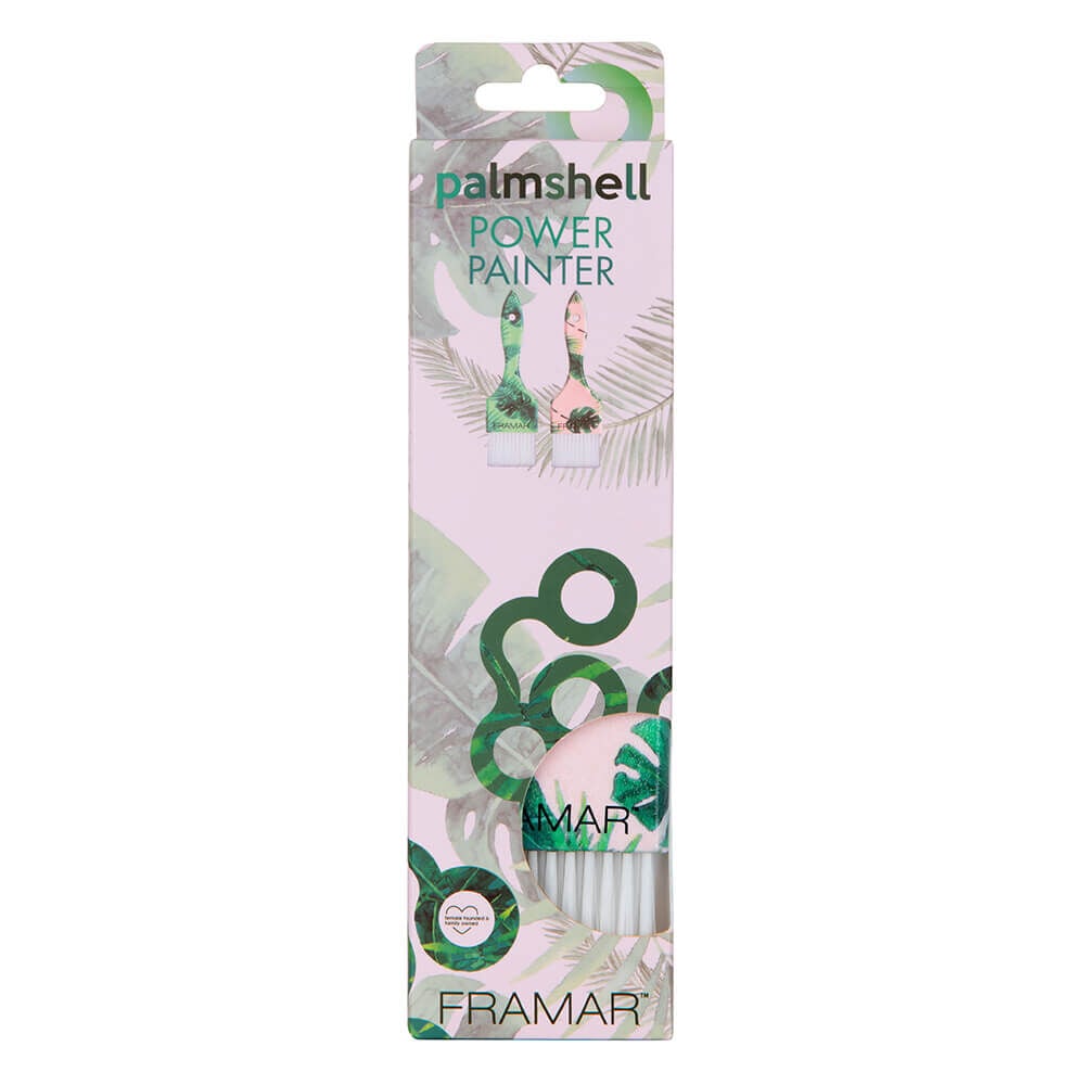 Framar Palmshell Power Painter Hair Colour Tint Brush Set, Pack of 2