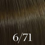 Wella Professionals Color Touch Demi Permanent Hair Colour - 6/71 Dark Blonde Brown Ash 60ml