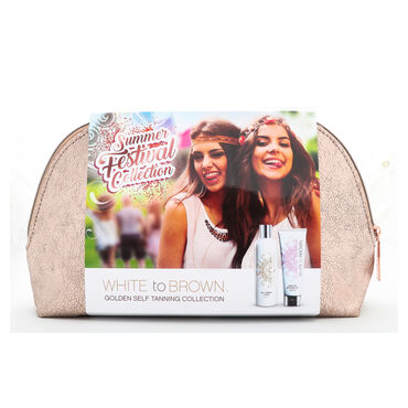 White to Brown Summer Festival Self Tanning Collection Kit