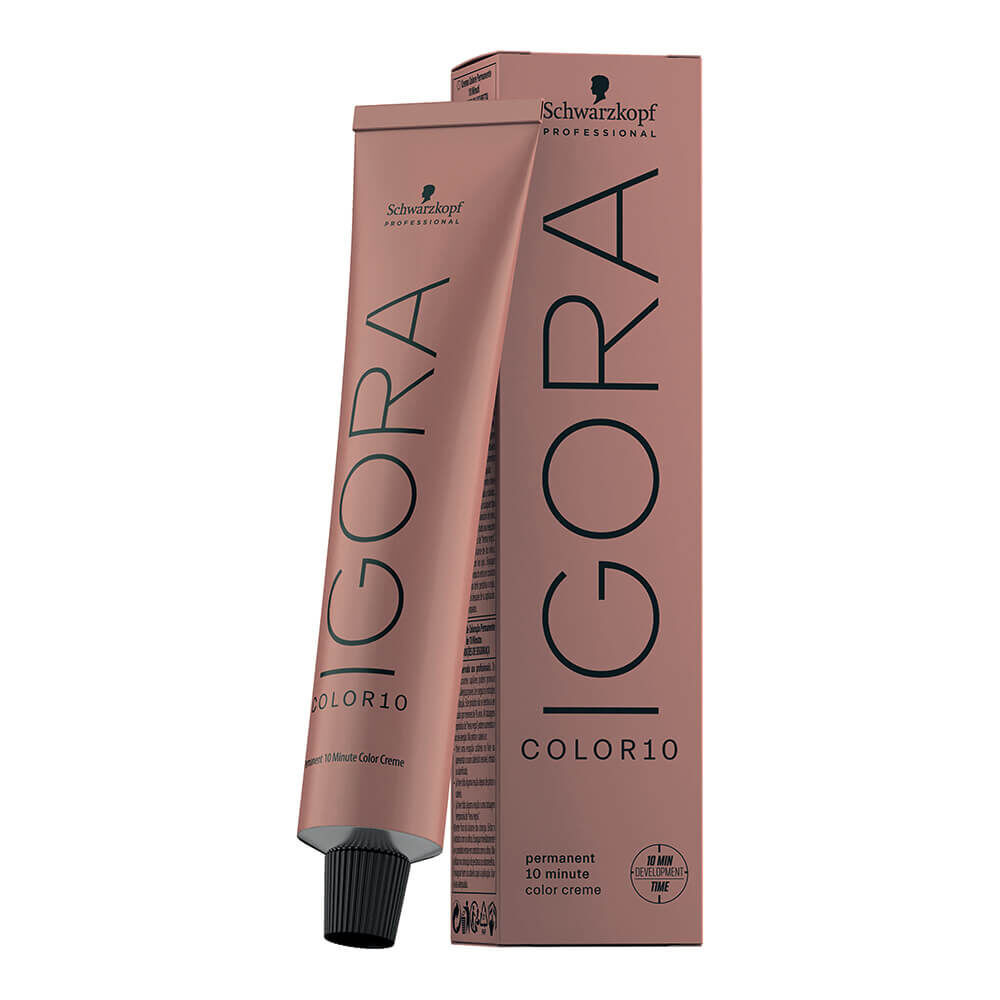 Schwarzkopf Professional Igora Color 10 Permanent Hair Colour - 9-12 Extra Light Blonde Cendré Ash 60ml
