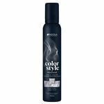 Indola Color Style Mousse Temporary Hair Colour - Silver 200ml