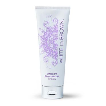 Whitetobrown Wash Off Bronzing Gel Medium 125ml