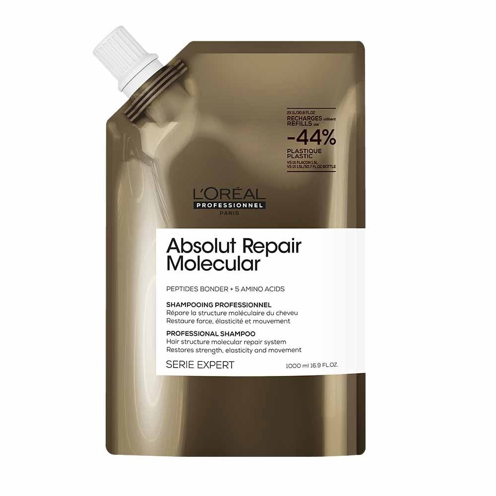 L'Oréal Professionnel Serie Expert Absolut Repair Molecular Shampoo Refill 1l L'Oréal Professionnel Serie Expert Absolut Repair Molecular Shampoo Refill 1l