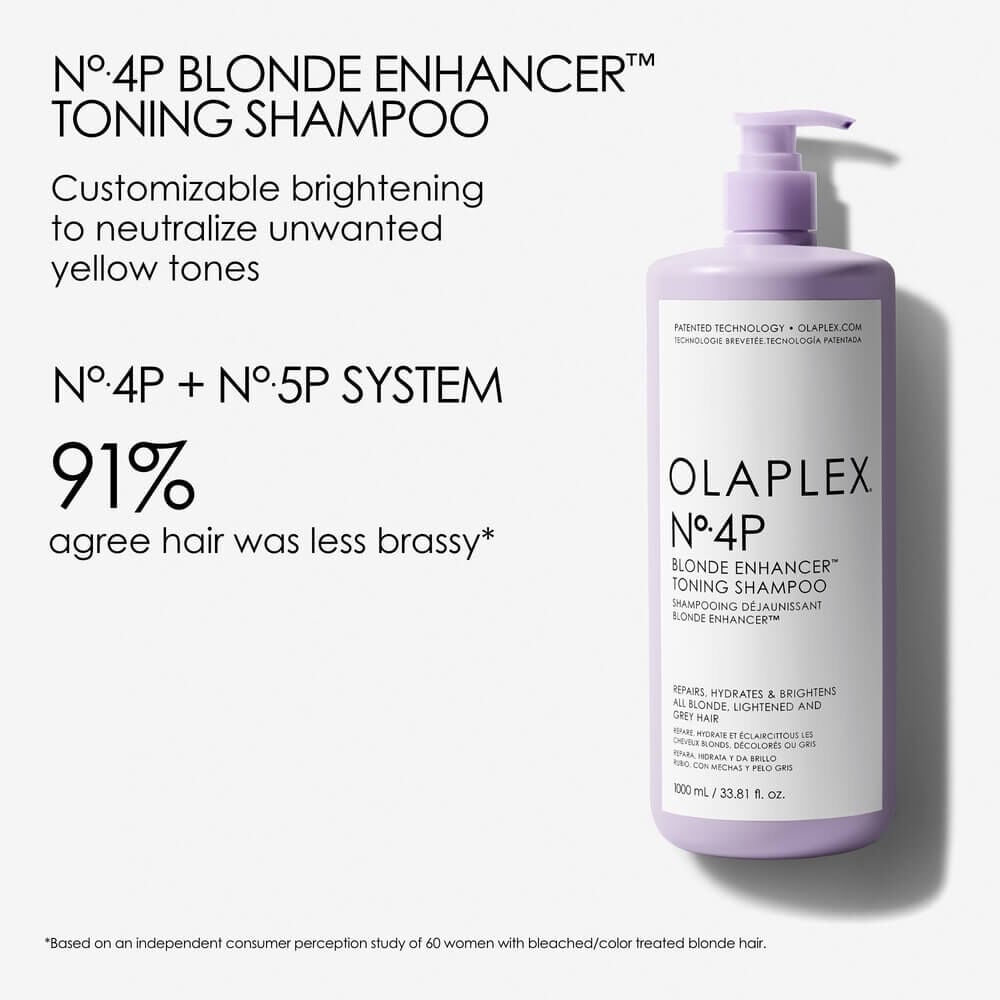 Olaplex No. 4P Blonde Enhancer Toning Shampoo 1000ml Olaplex No. 4P Blonde Enhancer Toning Shampoo 1000ml