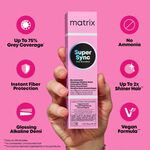 Matrix Super Sync Pre-Bonded Glossing Alkaline Demi-Permanent Hair Colour 6BC Brown Copper Warm 90ml