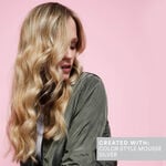 Indola Color Style Mousse Temporary Hair Colour - Silver 200ml
