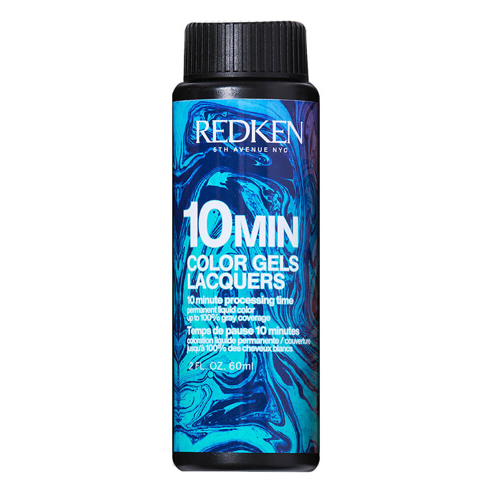 Redken Color Gels Lacquers 10 Minute Permanent Liquid Hair Colour 6NW Brandy 60ml