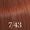 7/43 Medium Blonde Red Gold