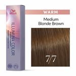 Wella Professionals Illumina Colour Tube Permanent Hair Colour - 7/7 Medium Brown Blonde 60ml