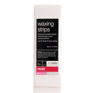 Salon Services Paper Waxing Strips 100 pack