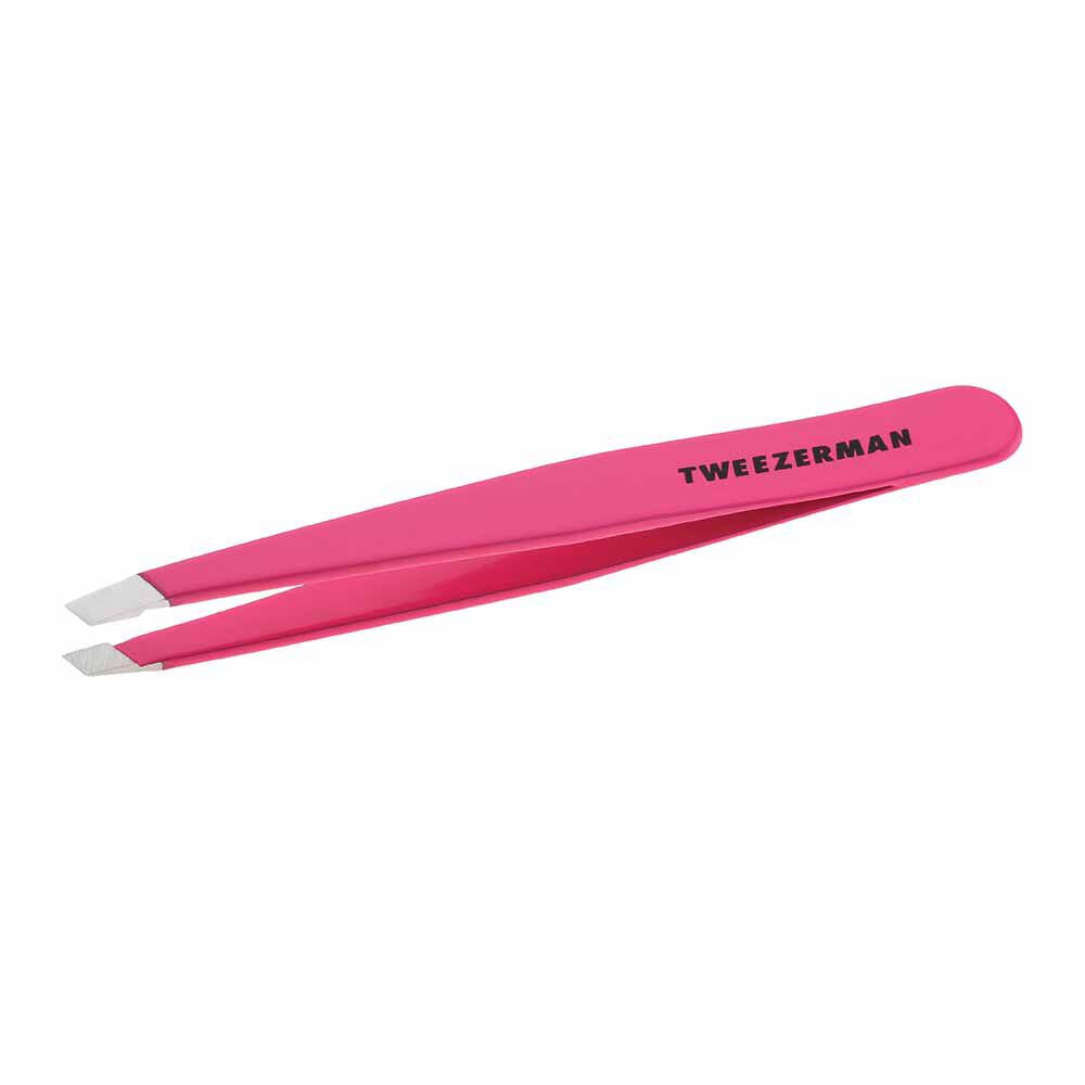 Tweezerman Slant Tweezers Neon Pink