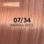Wella Professionals Shinefinity Zero Lift Glaze - 07/34 Warm Paprika Spice 60ml