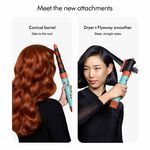 Dyson Airwrap i.d.™ Multi-styler and Dryer, Straight+Wavy Hair - Ceramic Patina/Topaz