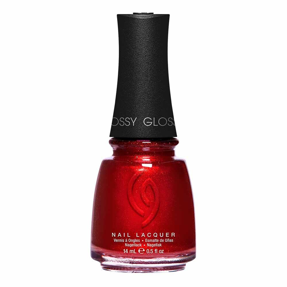 China Glaze Nail Lacquer - Red Pearl 14ml