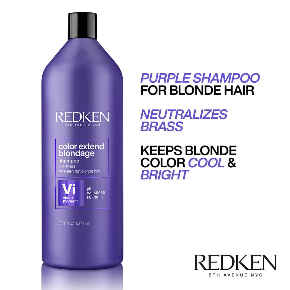 Redken Color Extend Blondage Shampoo 1000ml Shampoo Salon Services
