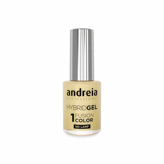 Andreia Professional Hybrid Gel Nail Polish Charmed Collection - Fusion Color H95 Butter Yellow, 10.5ml