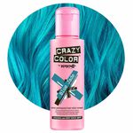 Crazy Color Semi Permanent Hair Colour Cream - Blue Jade 100ml