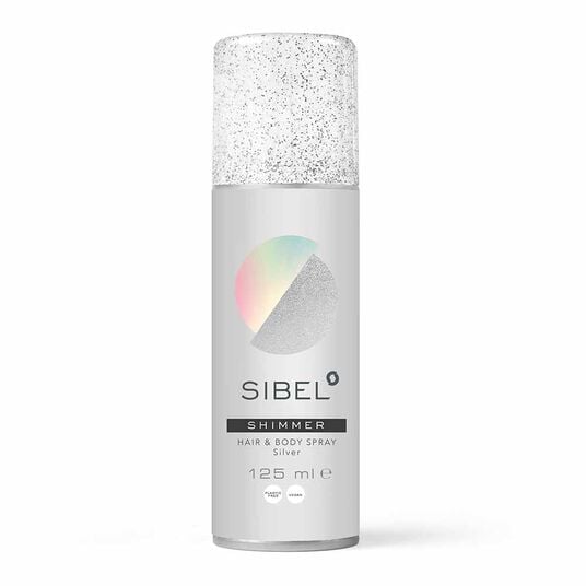 Sibel Hair & Body Shimmer Silver Spray 125ml