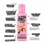 Crazy Color Semi Permanent Hair Colour Cream - Orange 100ml