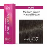 Wella Professionals Color Touch Demi-Permanent Hair Colour - 44/07 Medium Brown Natural Brown 60ml