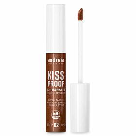 Andreia Professional Kissproof - Liquid Lipstick 22 Brown Glitz 8ml