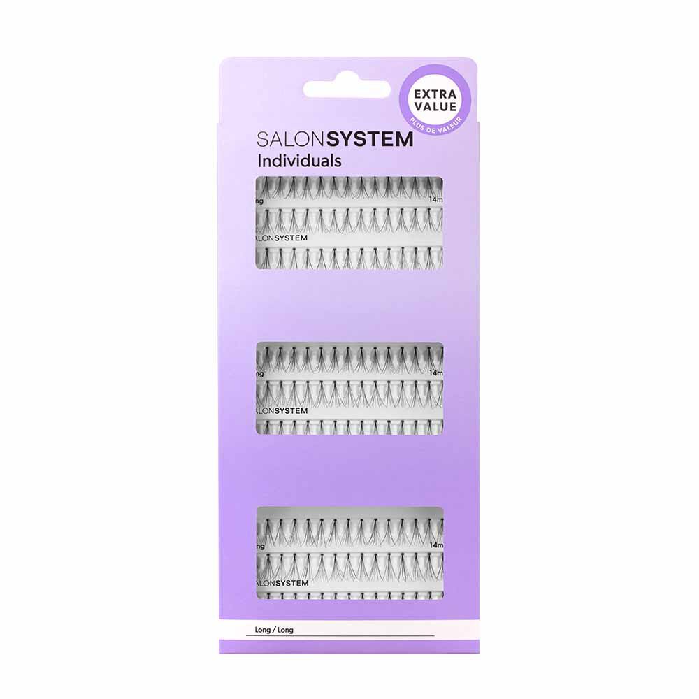 Salon System Individuals Lashes - Long