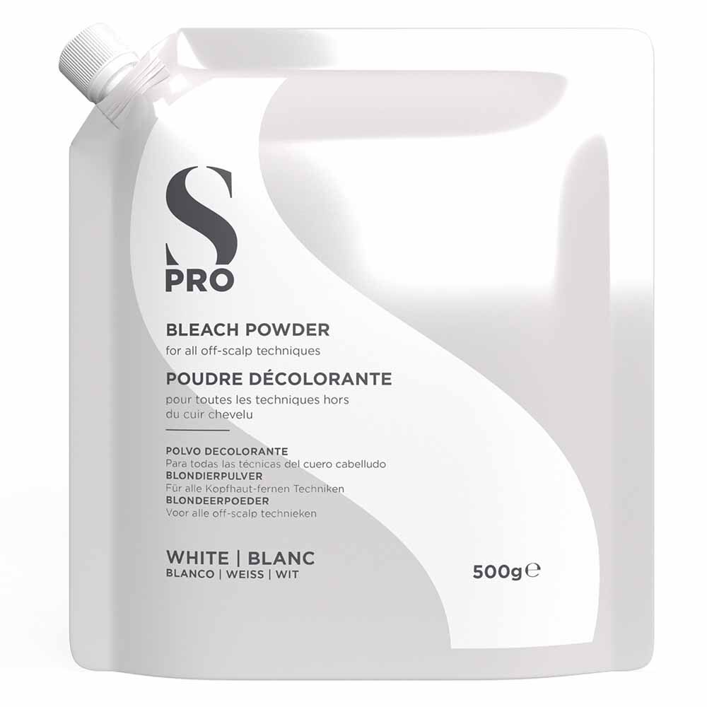 S-PRO Bleach Powder White 500g | Bleach Peroxide & Developers