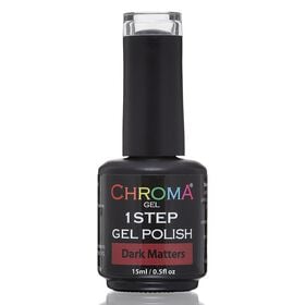 Chroma Gel One Step Gel Polish - Dark Matters 15ml