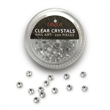 Nazila Love Glamour White Crystal Rhinestones Pack of 200