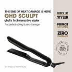ghd Professional Use Sculpt Interactive Hair Straightener in black