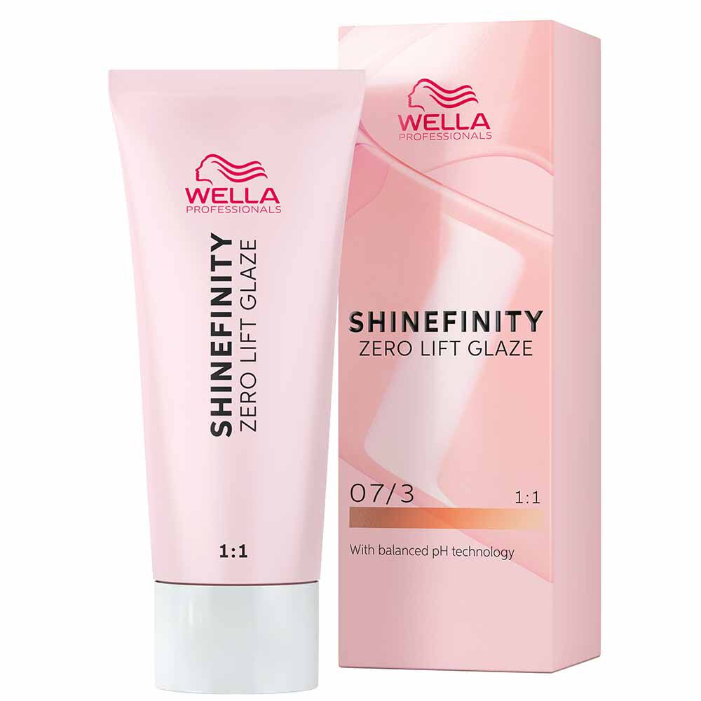 Wella Professionals Shinefinity Zero Lift Glaze 07/3 Burnt Honey 60ML