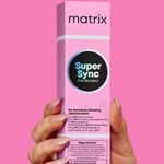Matrix Super Sync Pre-Bonded Glossing Alkaline Demi-Permanent Hair Colour 8A Ash Cool 90ml